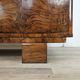1940s Art Deco walnut sideboard with three doors