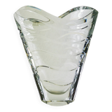 Baccarat crystal vase model Wave