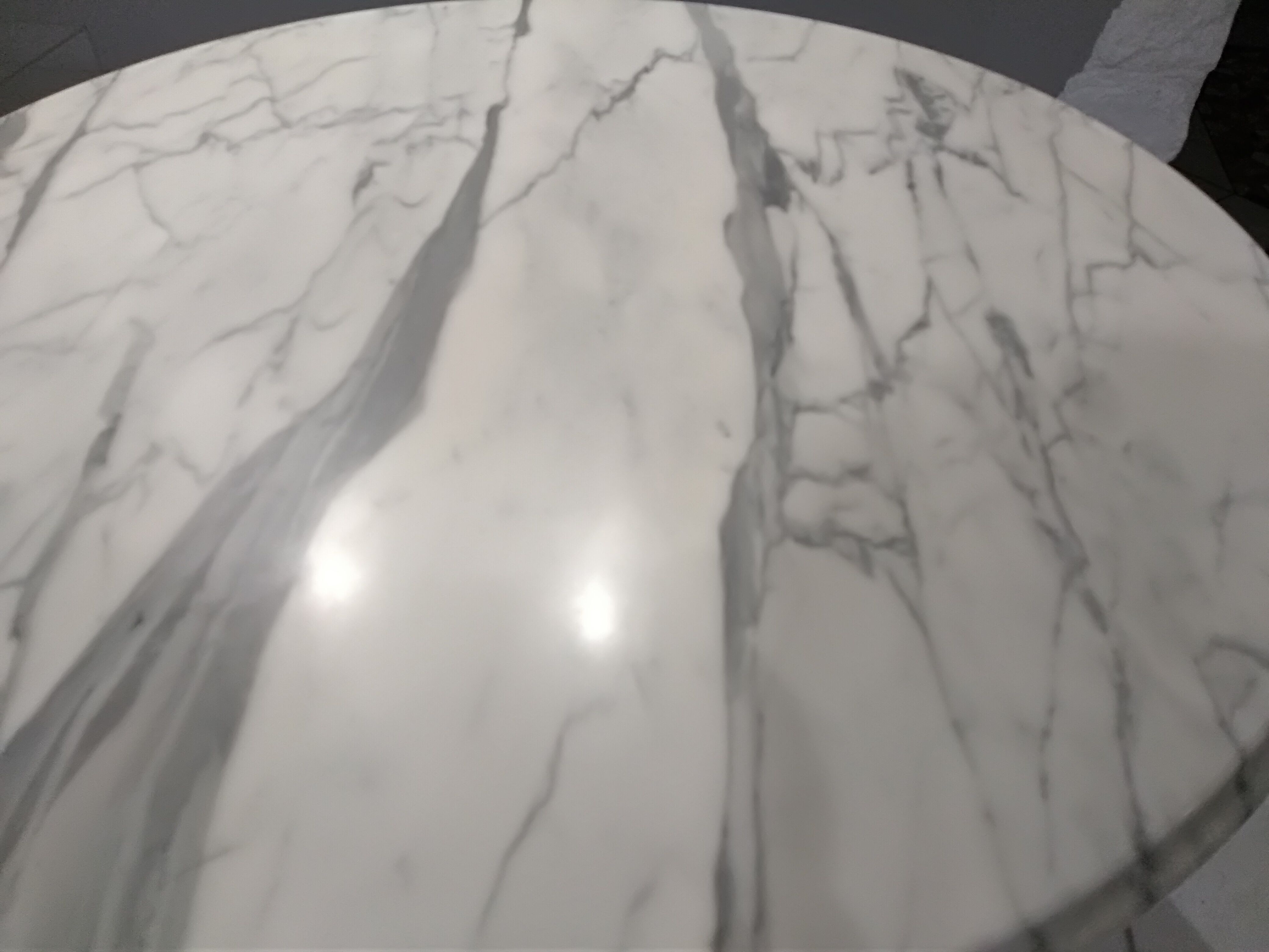 Table marble foot Tulip 1960