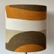 Subway Lampshade in vintage fabric 70s