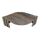Vintage marble coffee table, 1980s