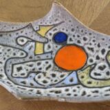 Empty ceramic pocket by Marius Bessone in Vallauris 1950's