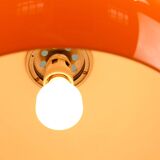 Space Age Orange Jolly Pendant Lamp from Guzzini, 1960s