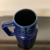 Vase w.g. scheurich bleu cobalt