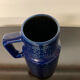 Vase w.g. scheurich bleu cobalt