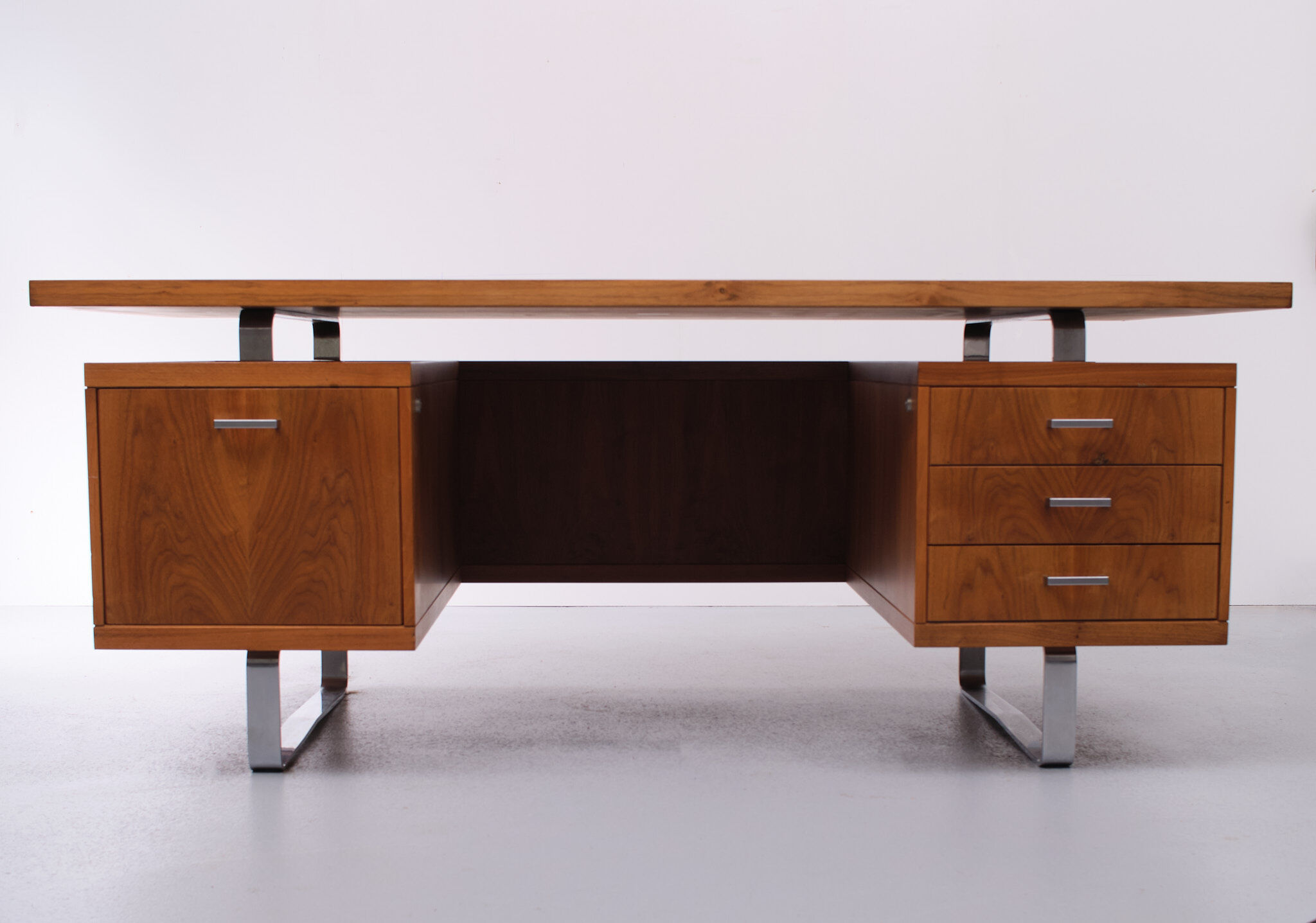 Jórgen Pedersen Teak Desk Denmark 1960s