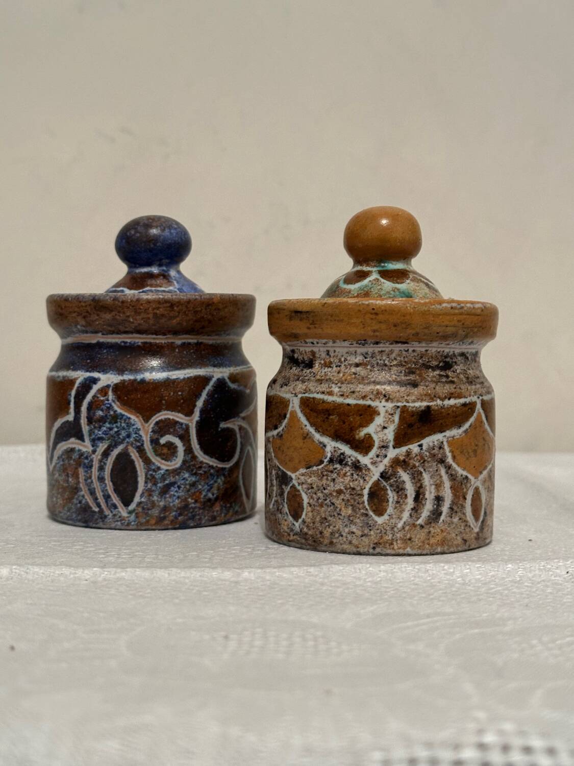 Small ceramic pot by Bernard Buffat