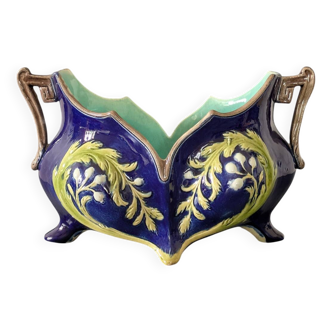 Jardinière ancienne Art nouveau L23cm