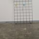 Vintage metal coat and hat rack
