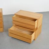 Ensemble de commodes par Maison Regain, années 70