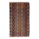 Turkish Kilim Yuruk Vintage 165x275 cm Geometric Pink Green Yellow