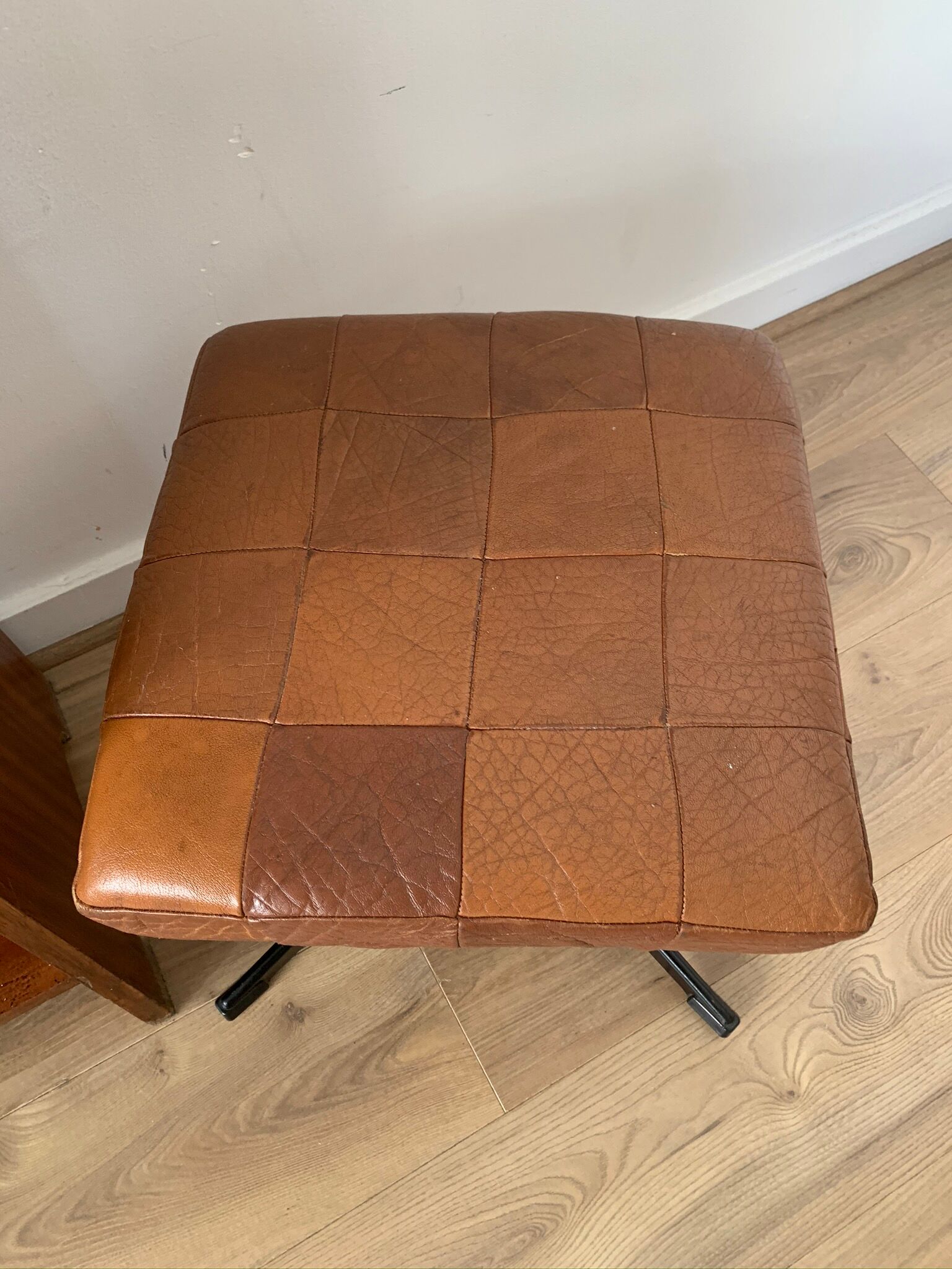 Scandinavian ottoman 1970