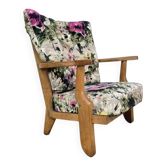 Guillerme and Chambron, oak armchair, edition Your House