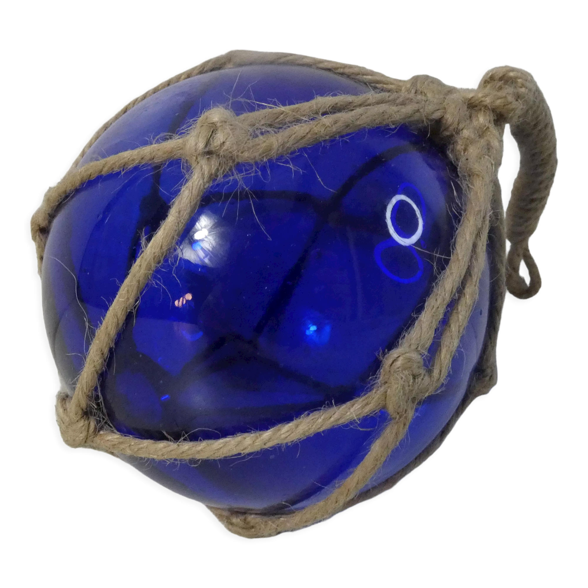 Blue Glass Ball Float for Water Garden