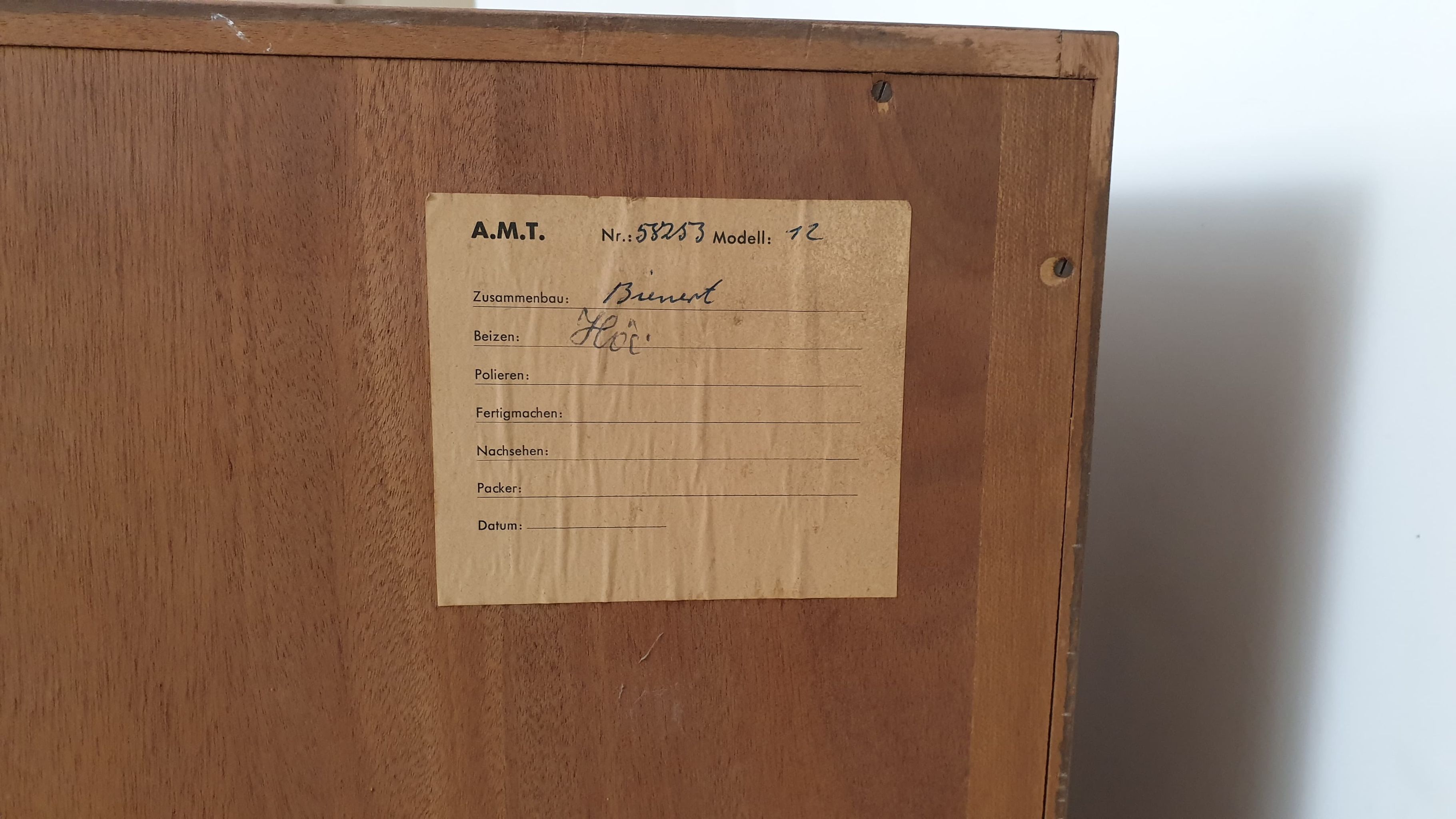 Mid-Century Sideboard by Franz Ehrlich, 1950s.