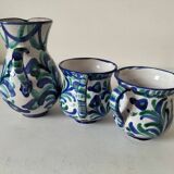 Fajalauza earthenware set, Granada (Spain)