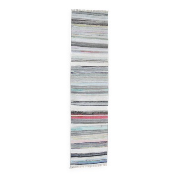2x10 Rug For Hallway Vintage Kilim Runner Rug, 71x297Cm
