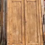Antique wardrobe in a chic country style