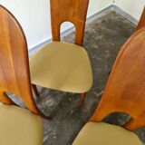 Set de  6 chaises à manger vintage danoises par Niels Koefoed