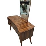 Mid-Century Dressing Table with Zebrano Wood Veneer from Morris of Glasgow, Scotland 1950s