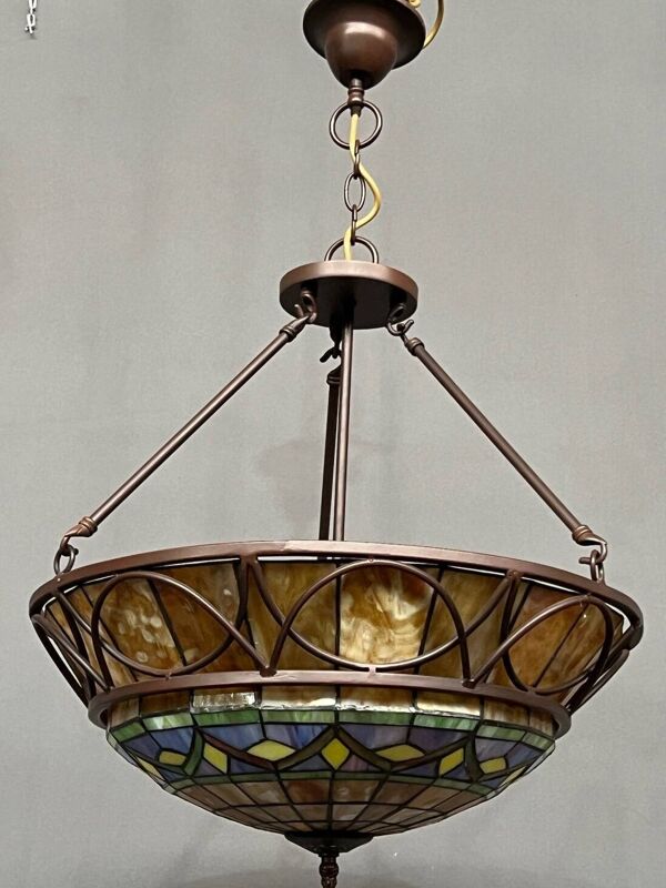 Grande lampe Tiffany.