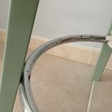 Vintage high screw stool