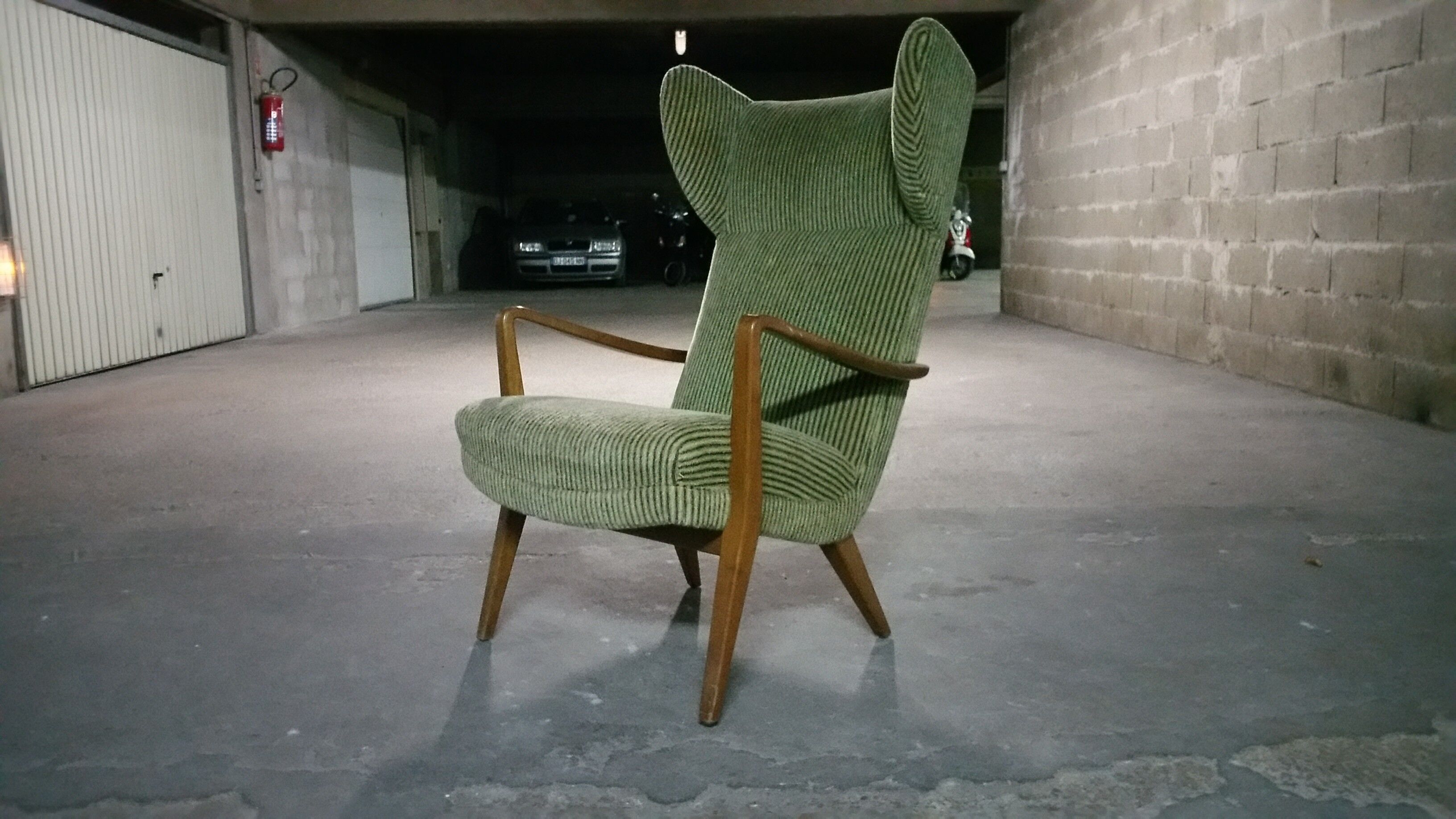 Bergere Chair Scandinavian wing chair