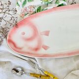 Grand plat long poisson Moulin des Loups Orchies France