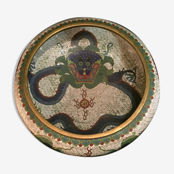 Siloed chinese cup, late 19th century