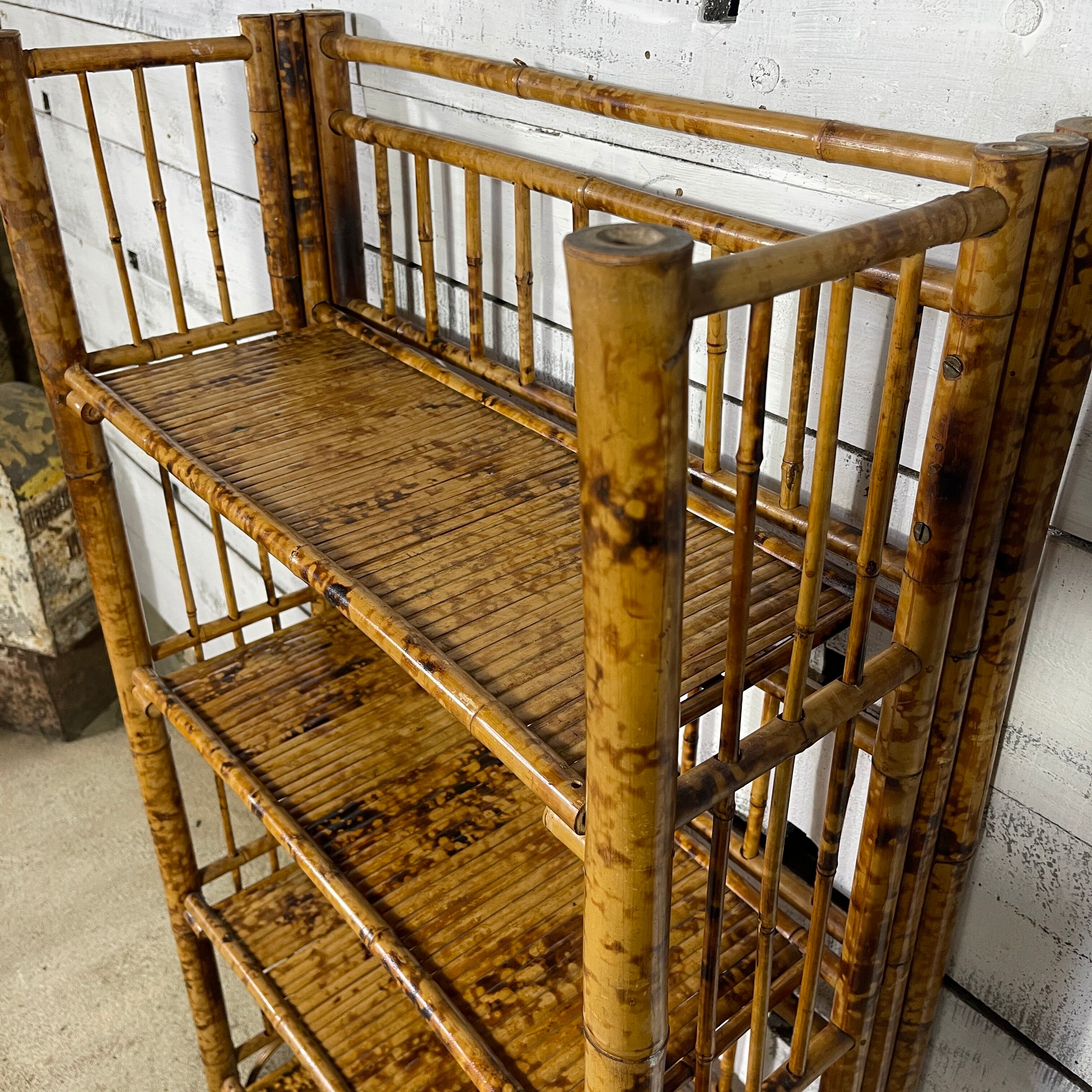 Vintage folding shelf