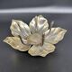 metal flower with removable petals 1970s