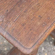 French provincial oak chair, Lorraine – late 17th/early 18th c. (no. 1)