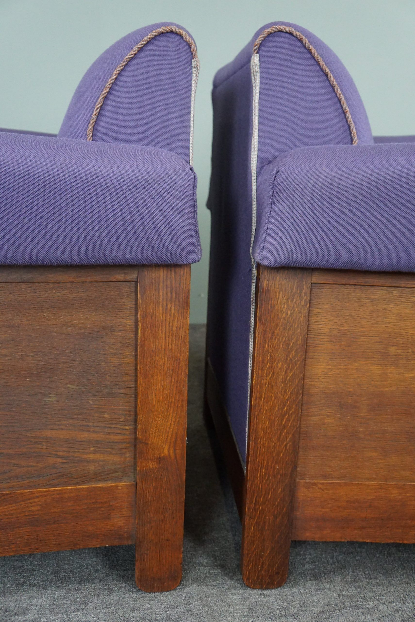 Set de 2 fauteuils Art Déco Amsterdam School