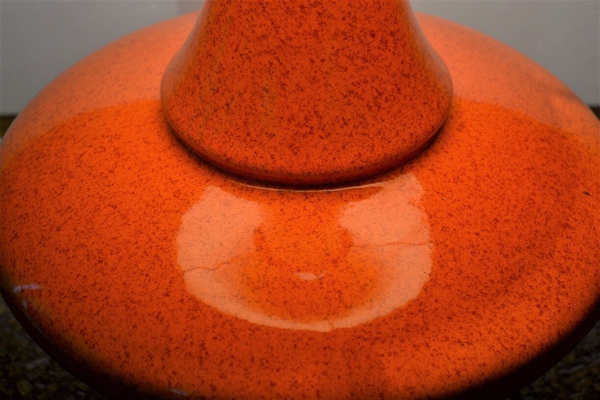 Big orange lamp of the 1970s