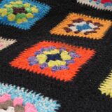 70's crochet blanket