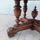 renaissance walnut table 19th century