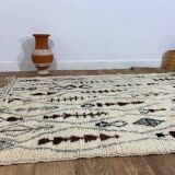 Handmade Moroccan Berber rug 254 X 144 CM