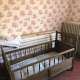 Lit enfant ancien vintage
