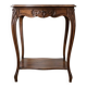 Antique wooden dressing table with mirror