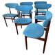 6 chaises Kofod Larsen - Années 70