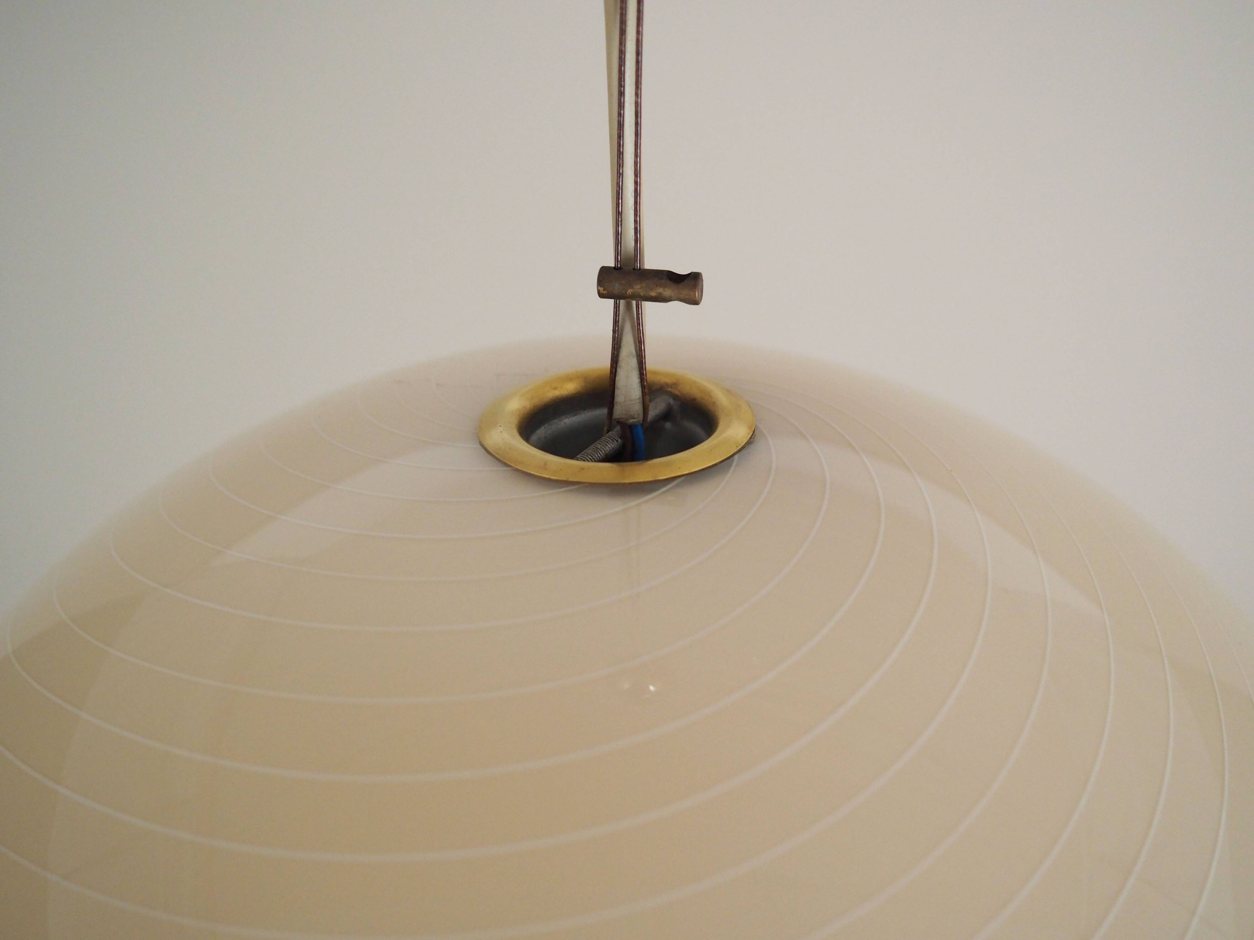 Pendant lamp, Murano glass, Italian design, 1970s, production: Italy