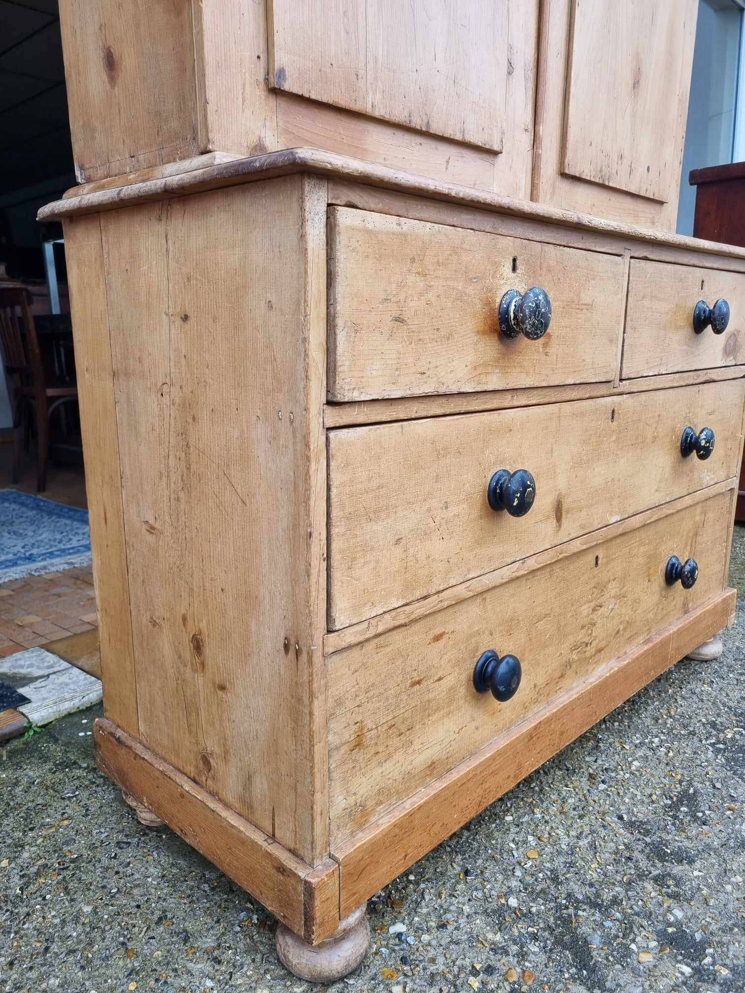 Victorian period linen cupboard