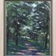 Swedish Oil on Canvas – Forest Road III – Ingvar Walterström