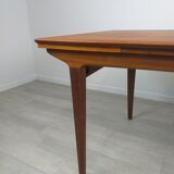 Scandinavian dining table design 60s vintage teak
