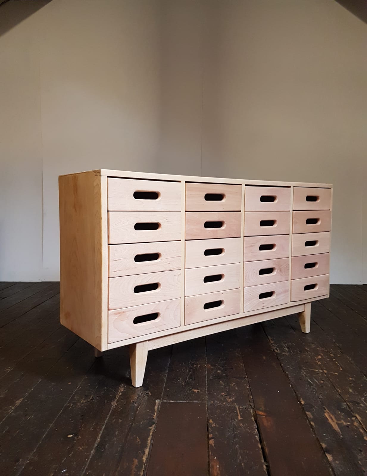Merchandising chest of drawers by James Leonard Esavian