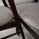 Set of six oak chairs, Danish design, 1970s, production: Denmark