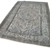 Handmade Contemporary Oriental 1970s 172 cm x 282 cm Grey Carpet