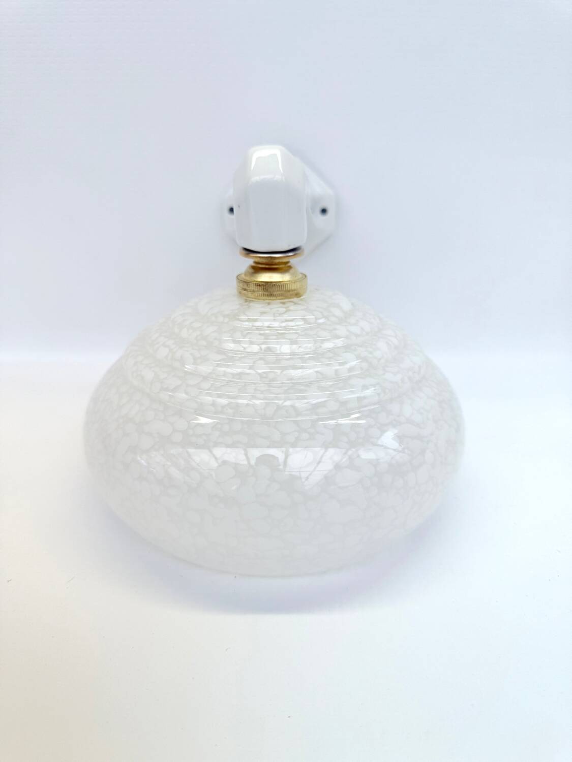 Antique porcelain wall lights