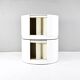 Set of Two Eugenio Gerli Tavolino container girevole T128 Revolver Italy 1969