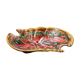 Large ceramic dish shell style Vallauris
